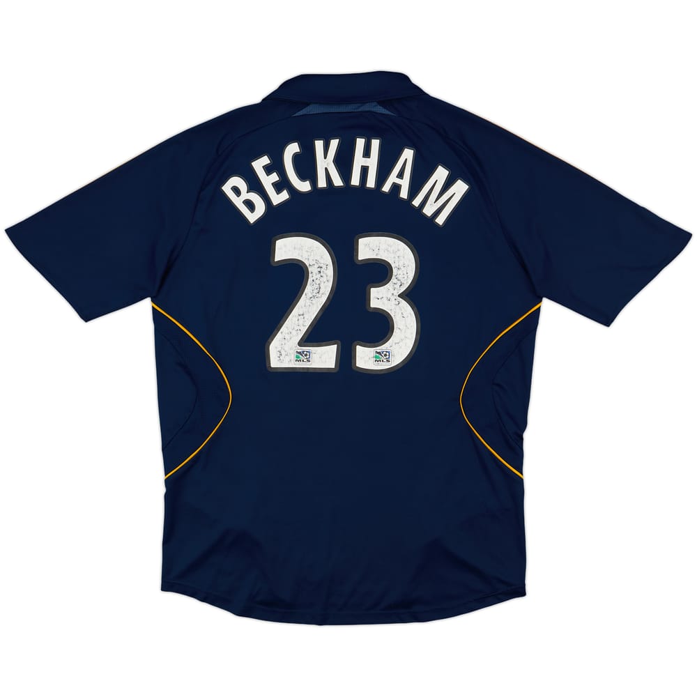 2007-08 LA Galaxy Away Shirt Beckham #23 - 5/10 - (L)
