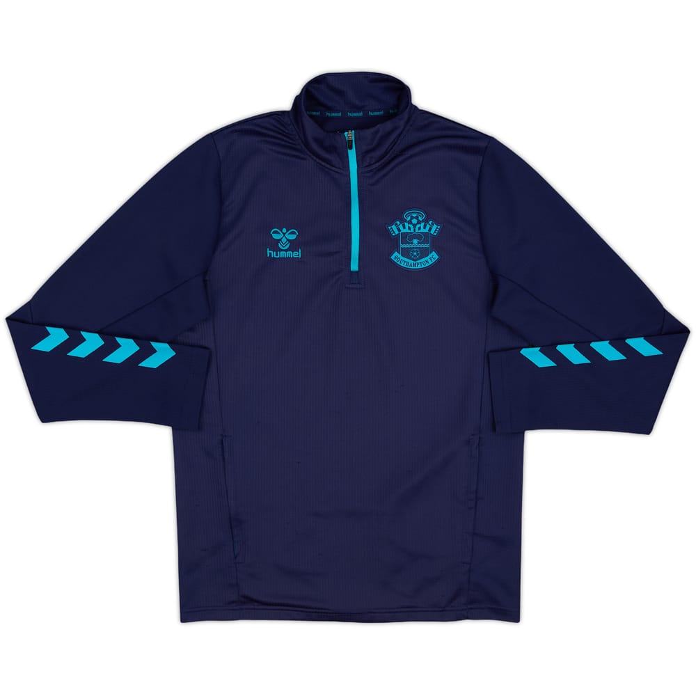 2021-22 Southampton Hummel 1/4 Zip Training Top - 8/10 - (M)