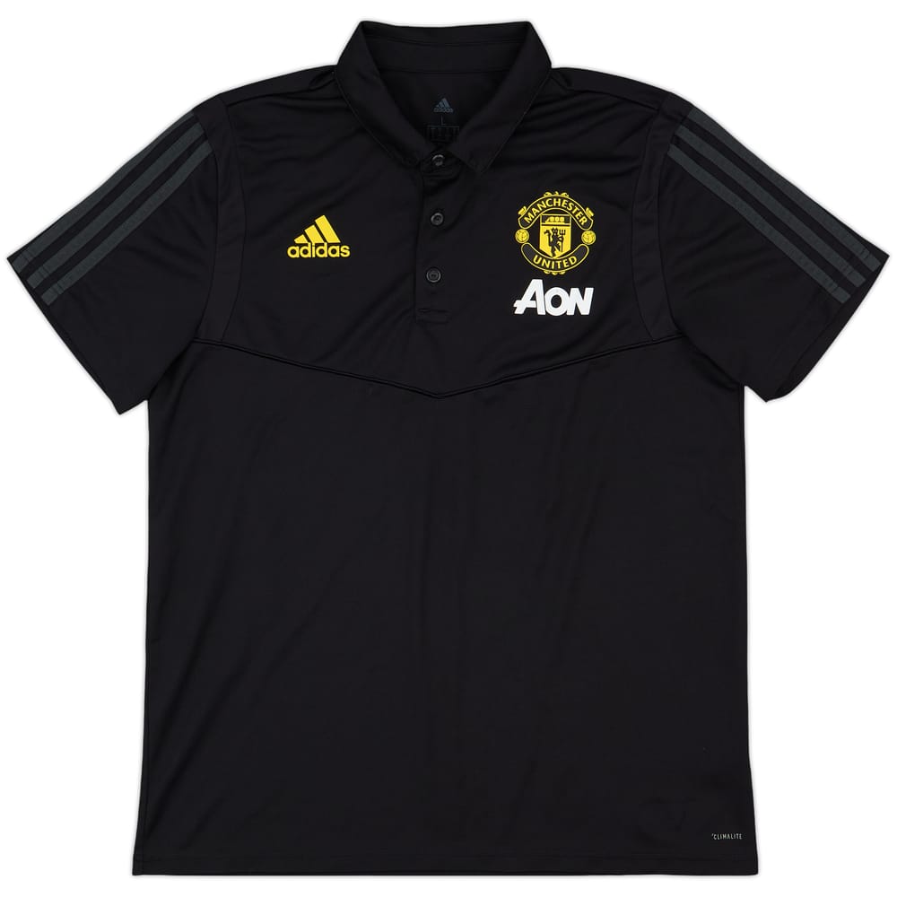 2019-20 Manchester United adidas Polo Shirt - 9/10 - (L)