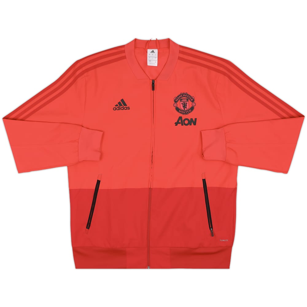 2018-19 Manchester United adidas Track Jacket - 8/10 - (L)