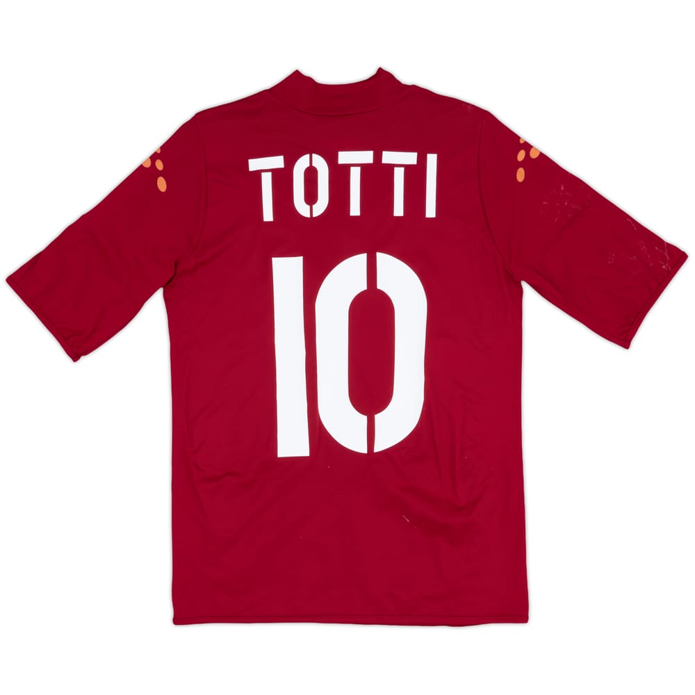 2003-04 Roma Home Shirt Totti #10 - 6/10 - (S)