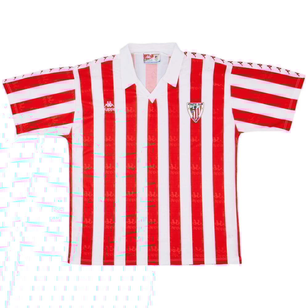 1991-93 Athletic Bilbao Home Shirt - 8/10 - (XL)