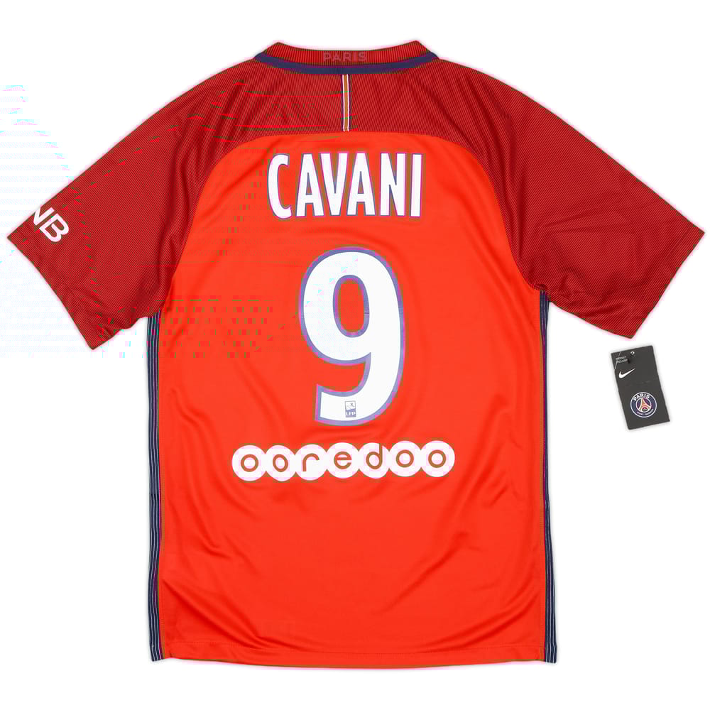 2016-17 Paris Saint-Germain Away Shirt Cavani #9 (S)