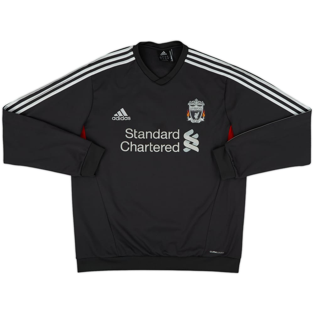 2011-12 Liverpool adidas Sweat Top - 8/10 - (L/XL)