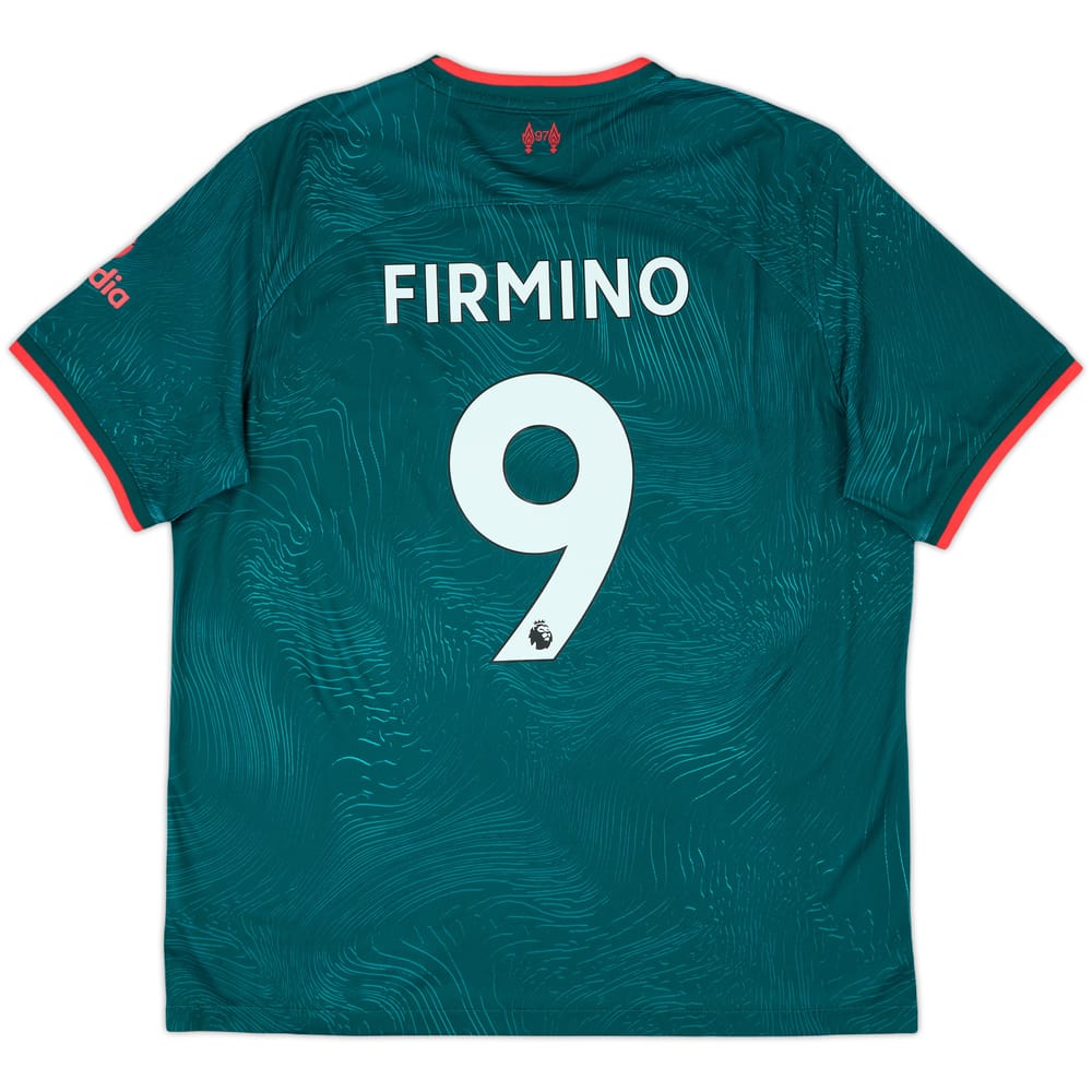 2022-23 Liverpool Third Shirt Firmino #9 - 10/10 - (XL)