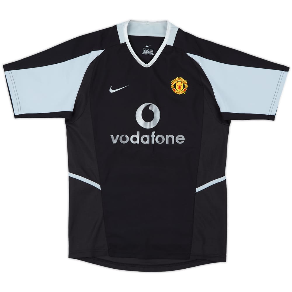 2002-04 Manchester United GK S/S Shirt - 10/10 - (L.Boys)
