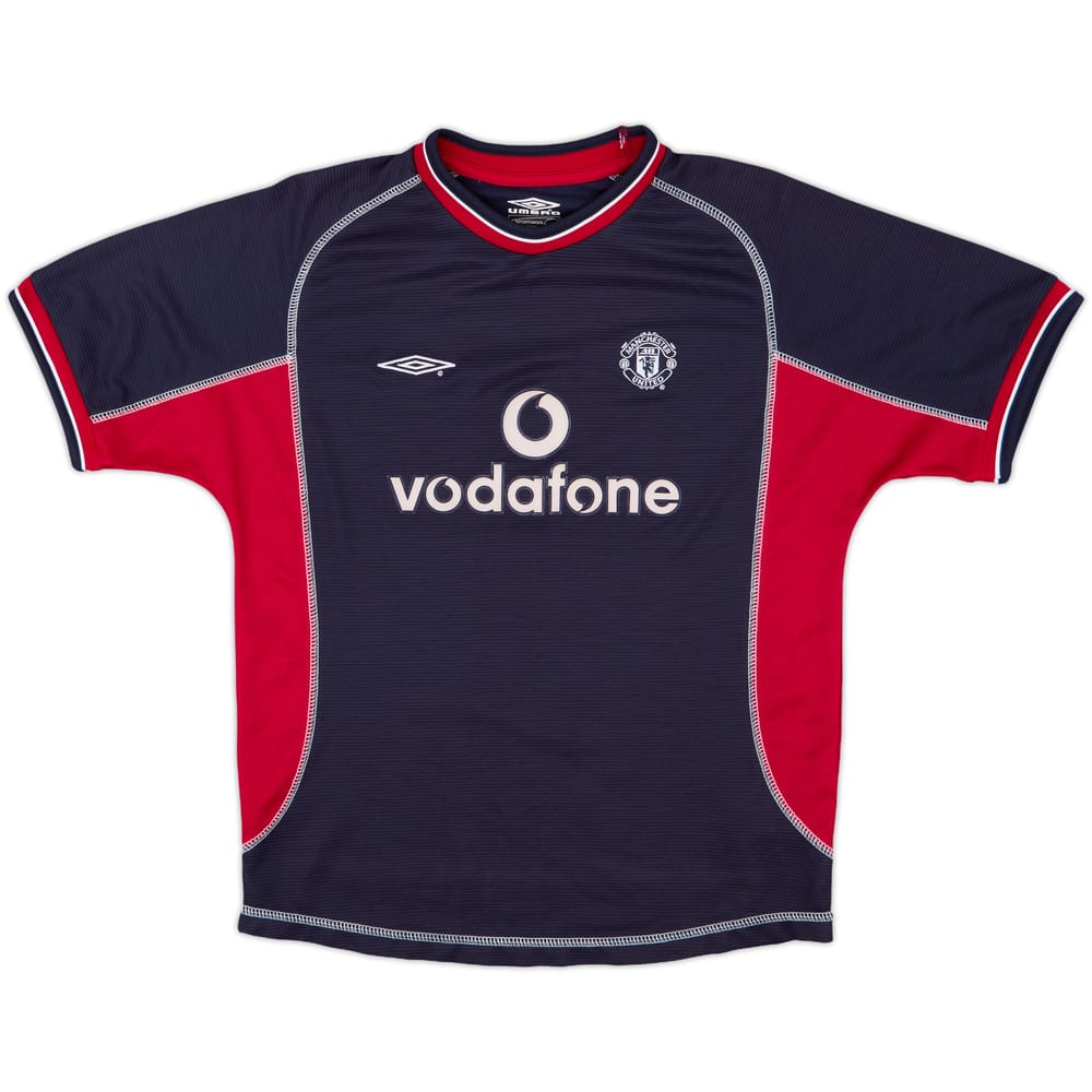 2000-01 Manchester United Third Shirt - 8/10 - (L.Boys)