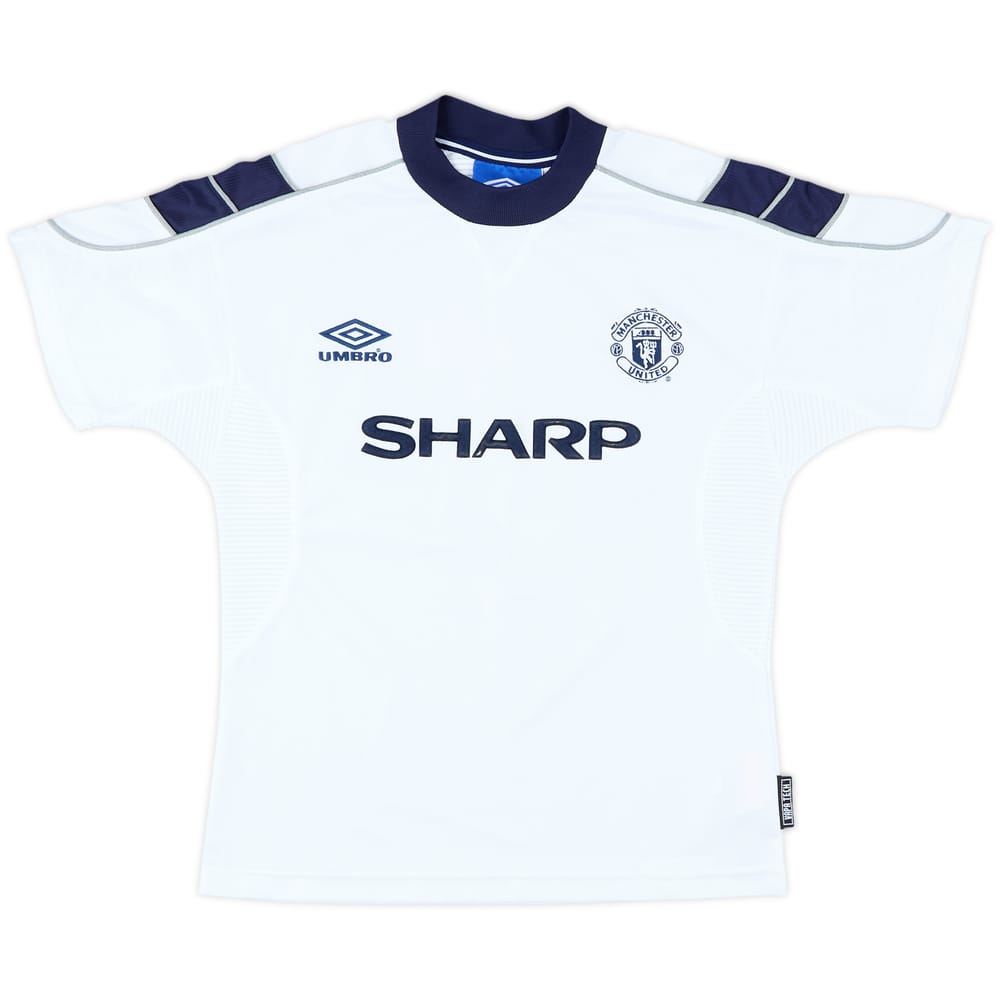 1999-00 Manchester United Third Shirt - 7/10 - (L.Boys)