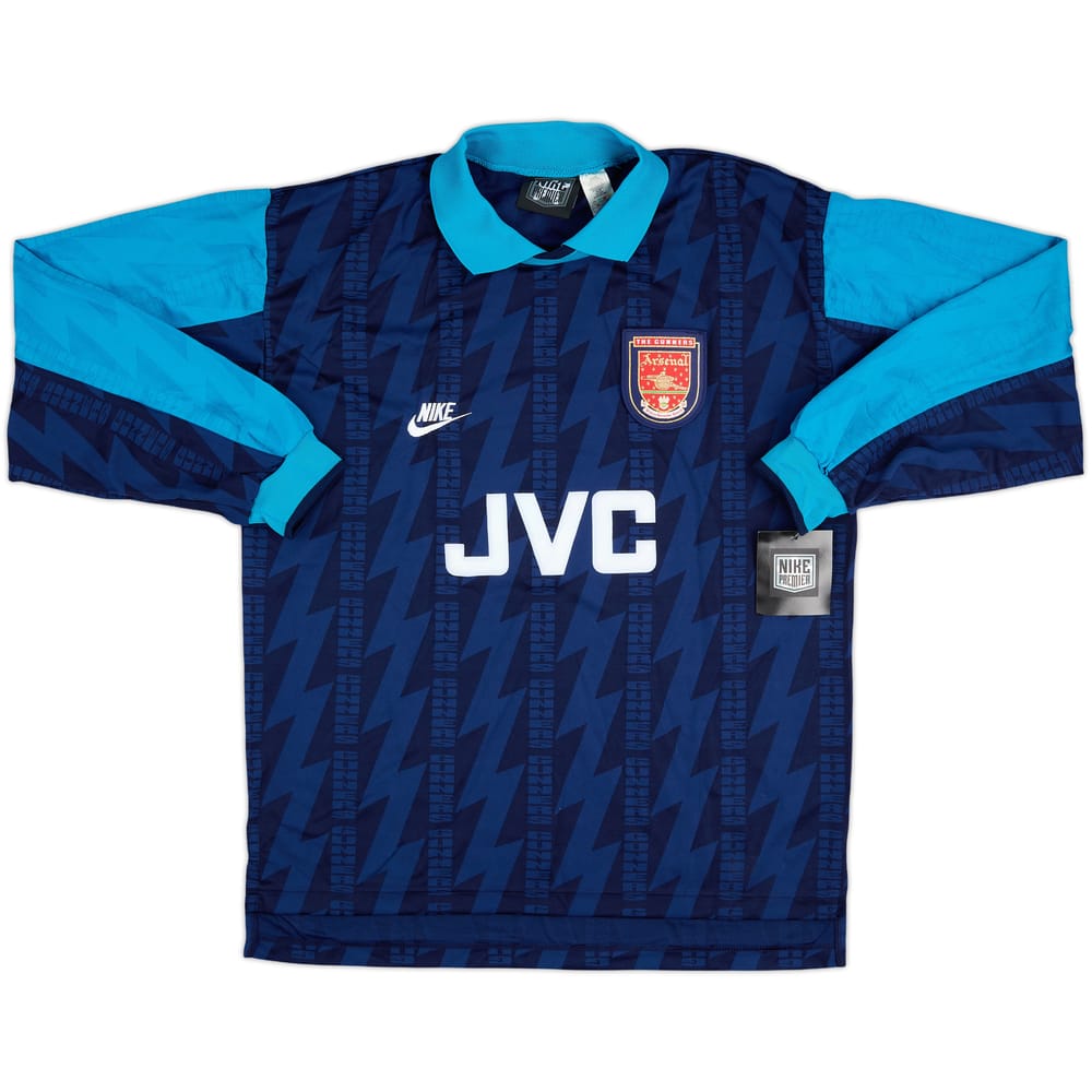 1994-95 Arsenal Player Issue Away L/S Shirt #5 (L)