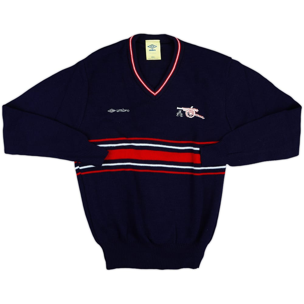 1980-82 Arsenal Umbro Knitted Jumper - 9/10 - (S)