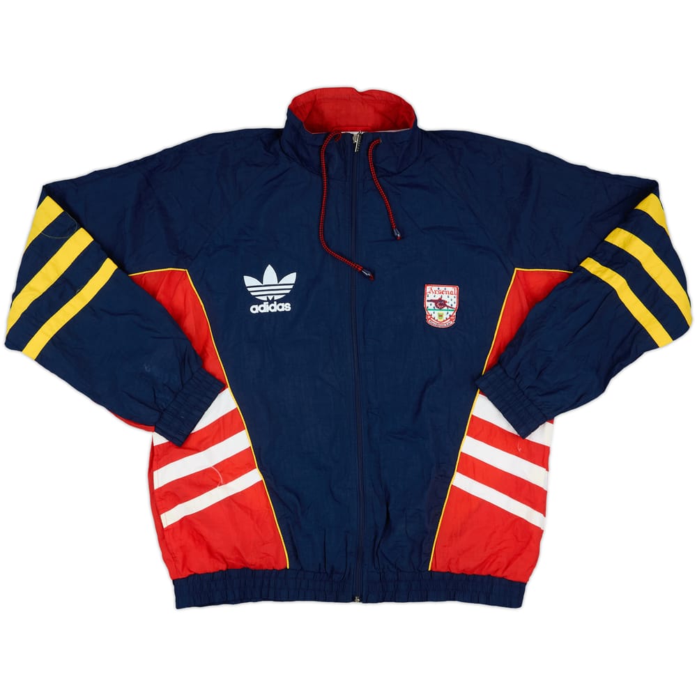 1990-92 Arsenal adidas Shell Jacket - 9/10 - (L)