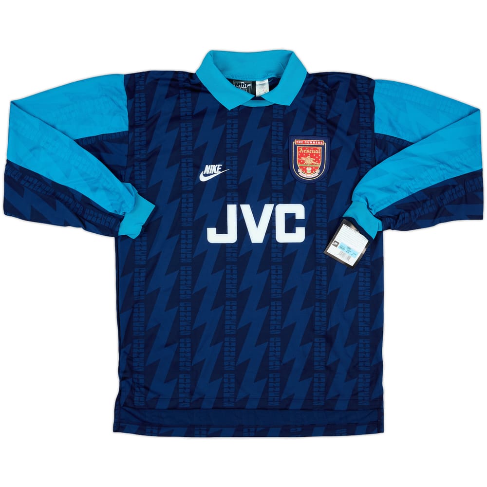 1994-95 Arsenal Player Issue Away L/S Shirt #8 (M)