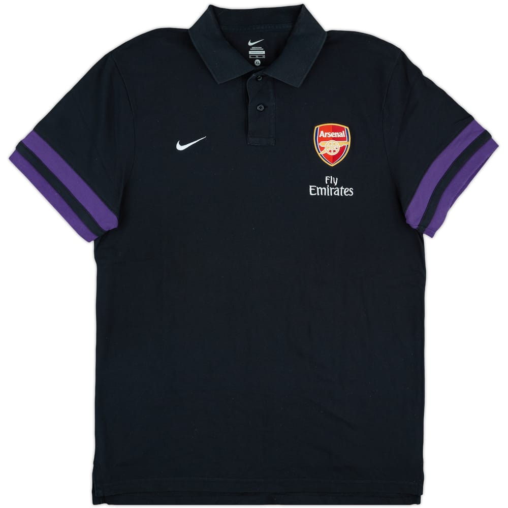 2012-13 Arsenal Staff Issue Nike Polo Shirt - 8/10 - (XL)
