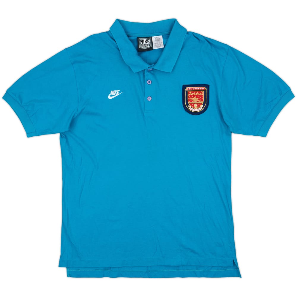 1994-95 Arsenal Nike Polo Shirt - 8/10 - (L)