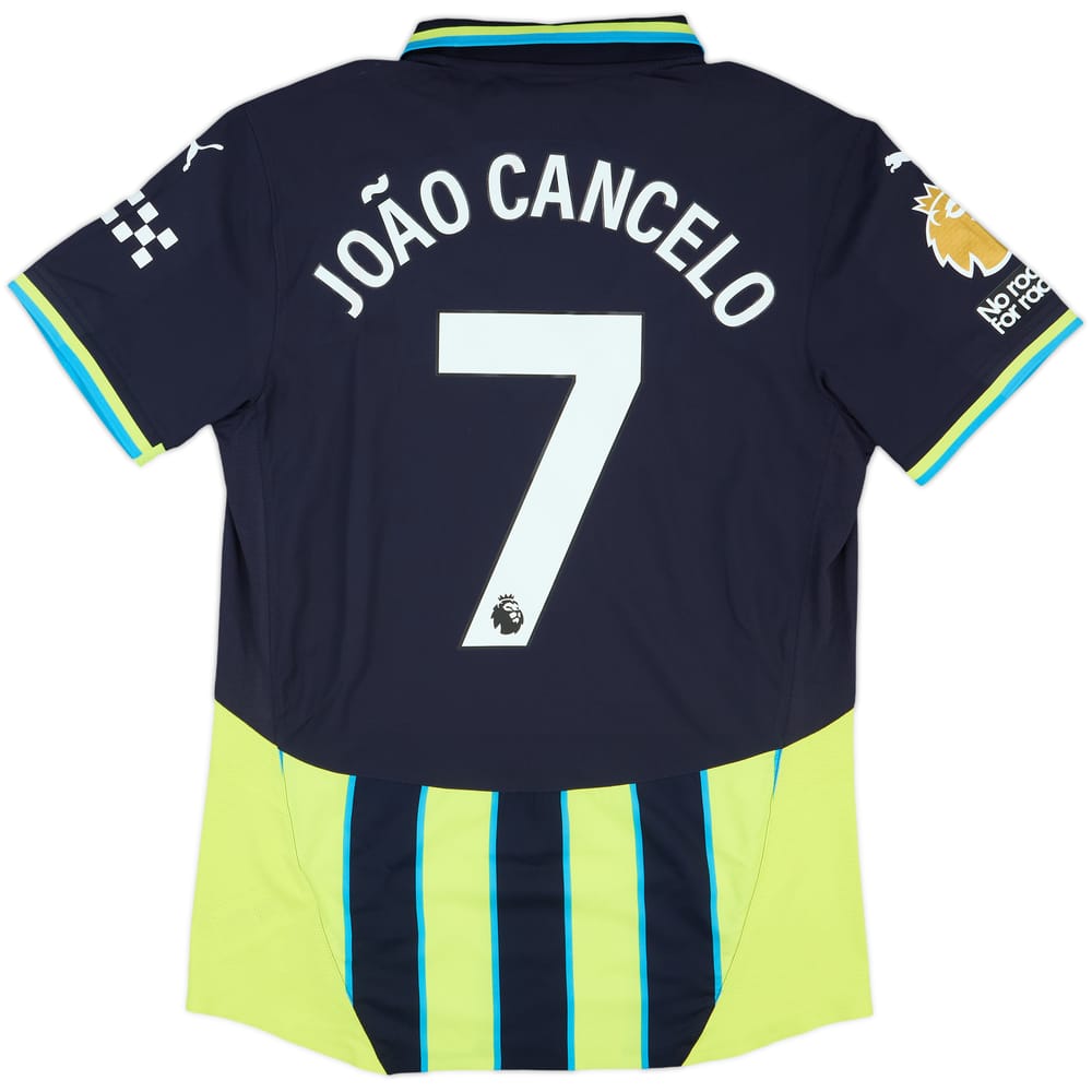 2024-25 Manchester City Player Issue Away Shirt Joao Cancelo #7