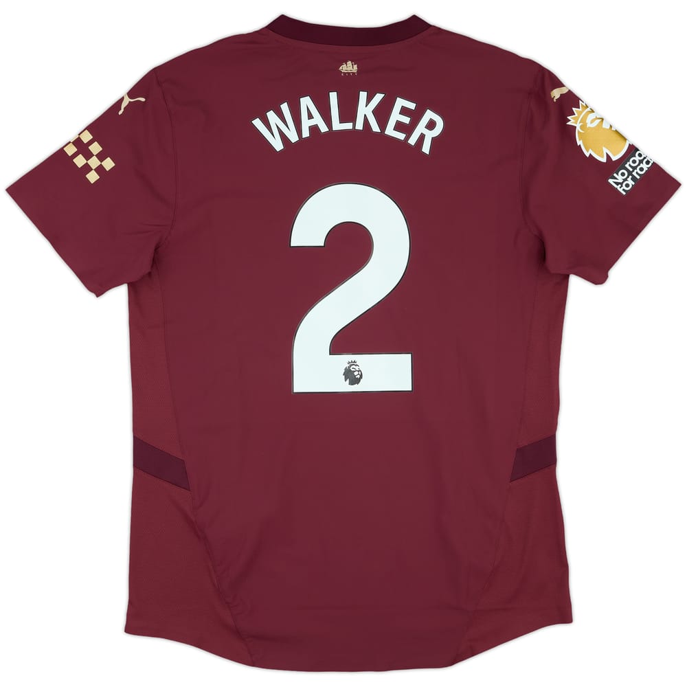 2024-25 Manchester City Match Issue Third Shirt Walker #2