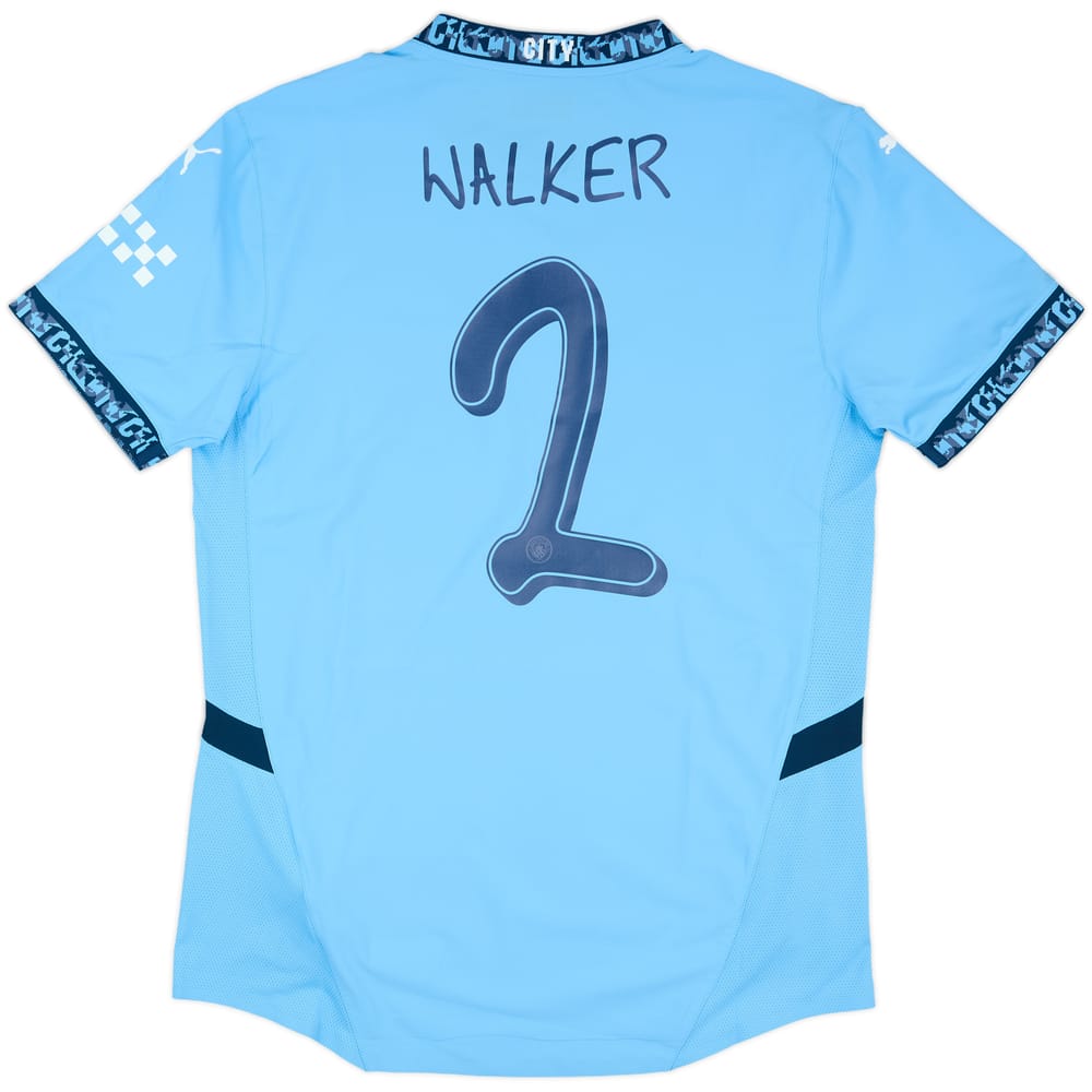 2024-25 Manchester City Player Issue Home Shirt Walker #2