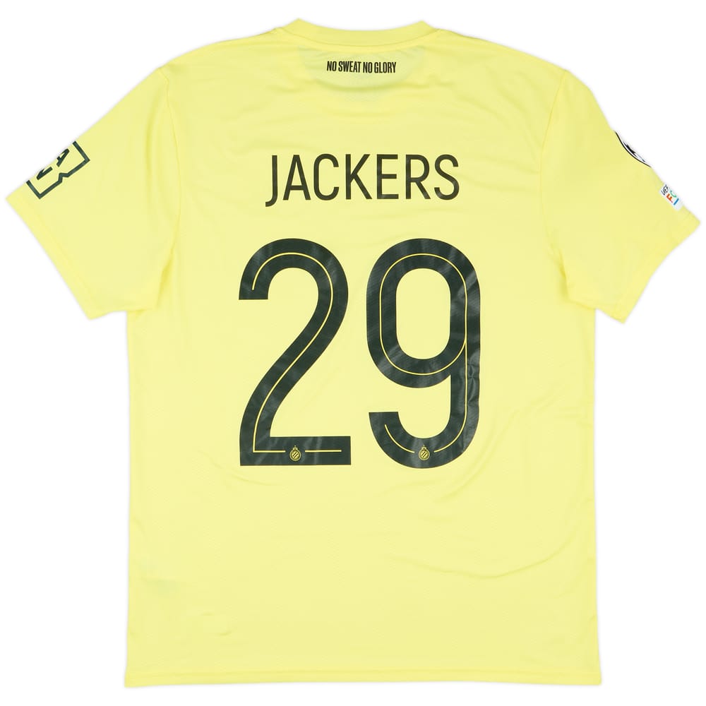 2024-25 Club Brugge Match Issue Champions League GK Shirt Jackers #29