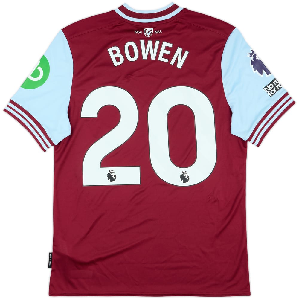 2024-25 West Ham Match Issue Home Shirt Bowen #20