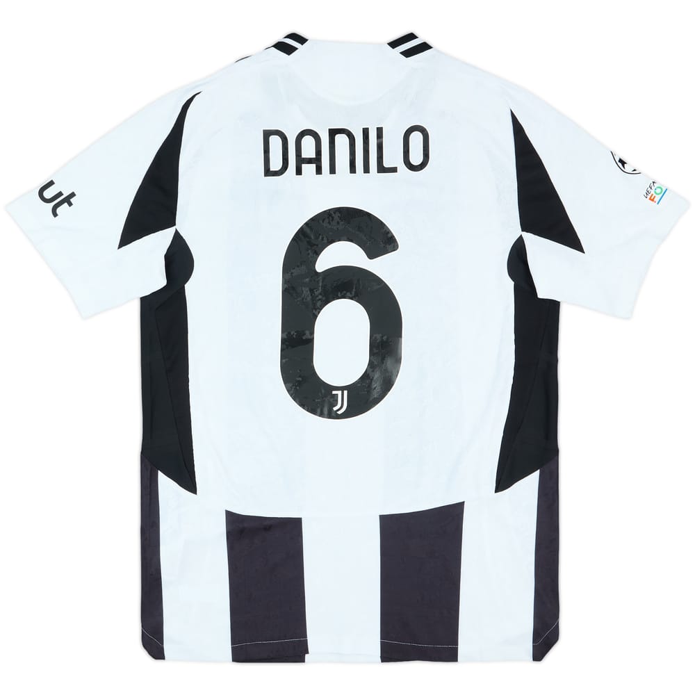2024-25 Juventus Match Issue Home Shirt Danilo #6