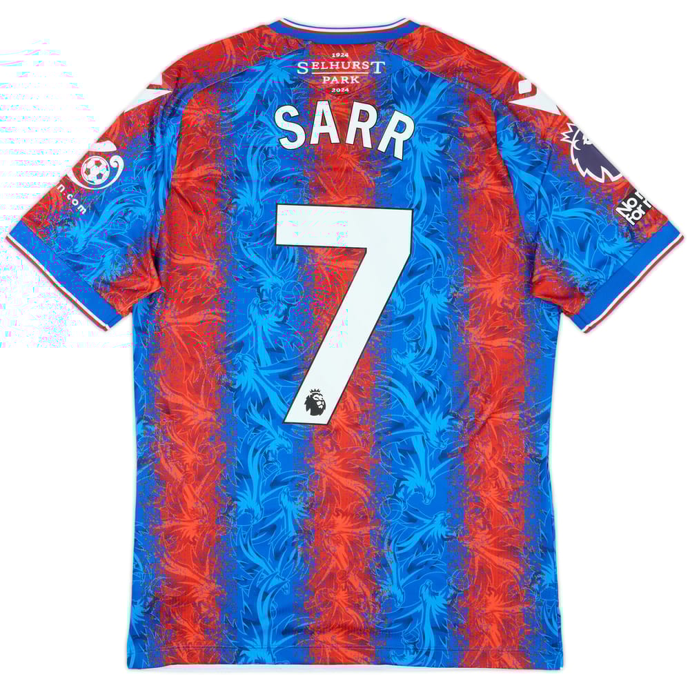 2024-25 Crystal Palace Match Issue Home Shirt Sarr #7