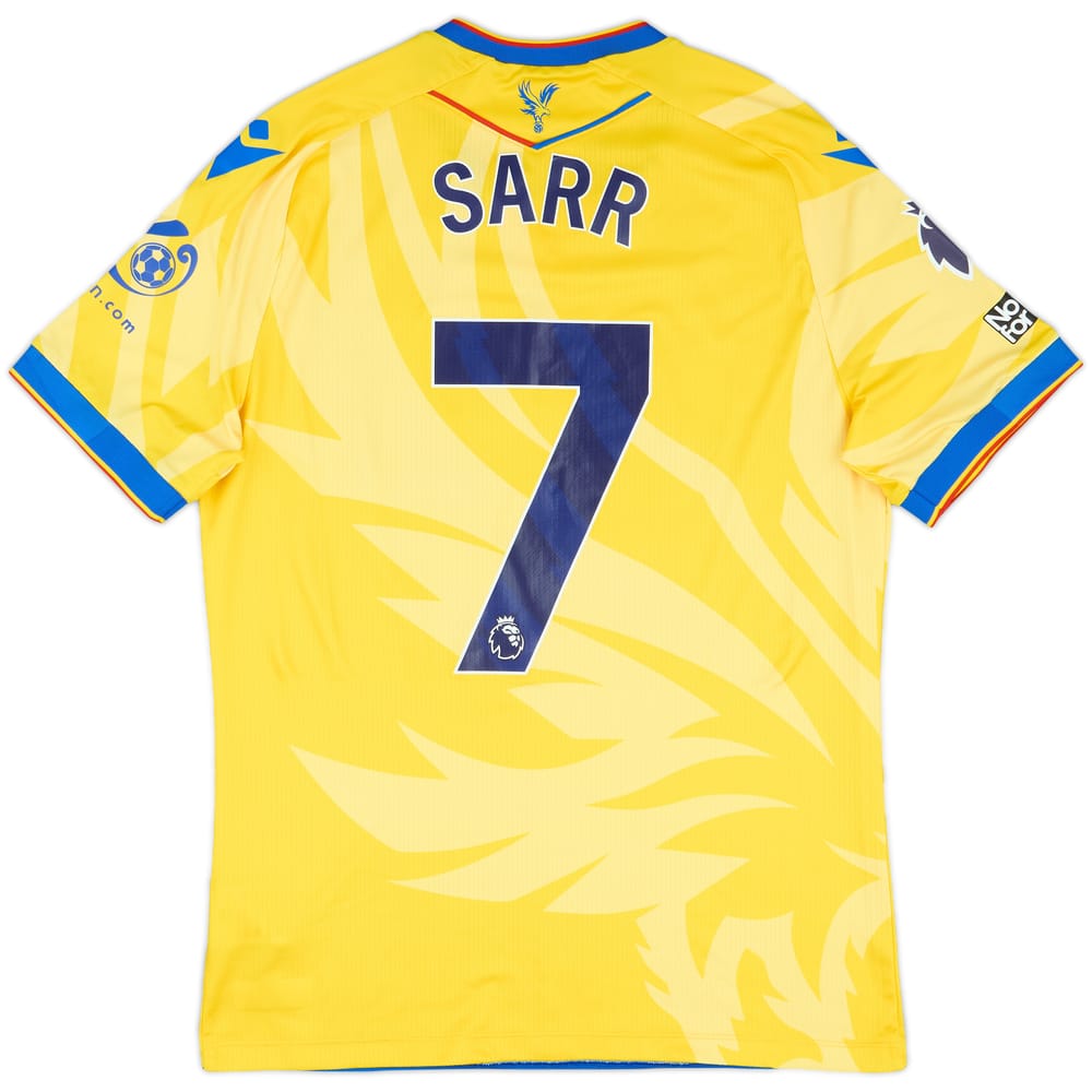 2024-25 Crystal Palace Match Issue Away Shirt Sarr #7