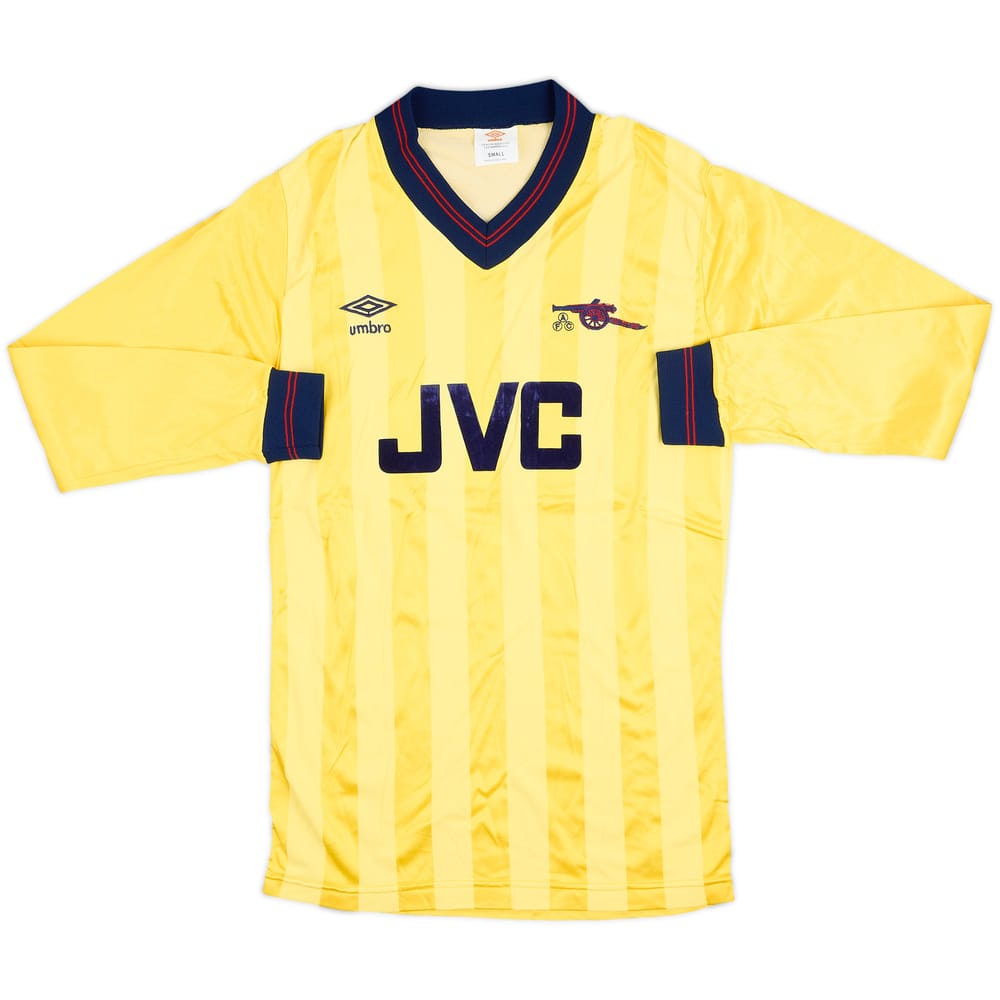 1983-86 Arsenal Match Issue Away L/S Shirt #13