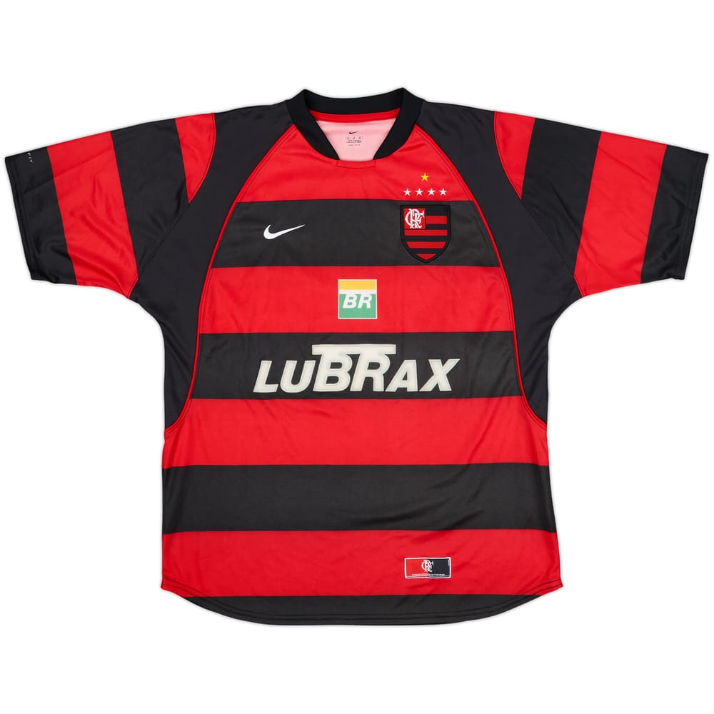 2002-04 Flamengo Home Shirt #10 - 9/10 - (M)