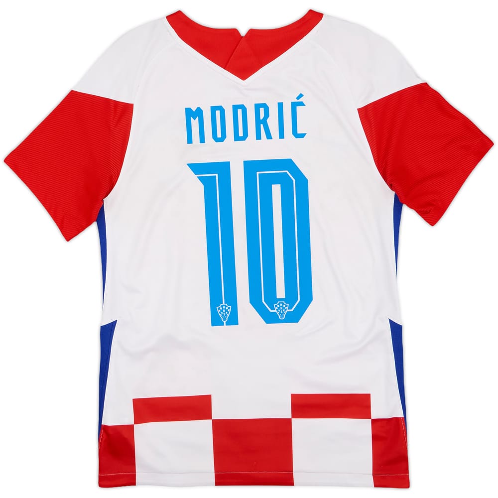 2020-21 Croatia Home Shirt Modric #10 - 7/10 - (S)
