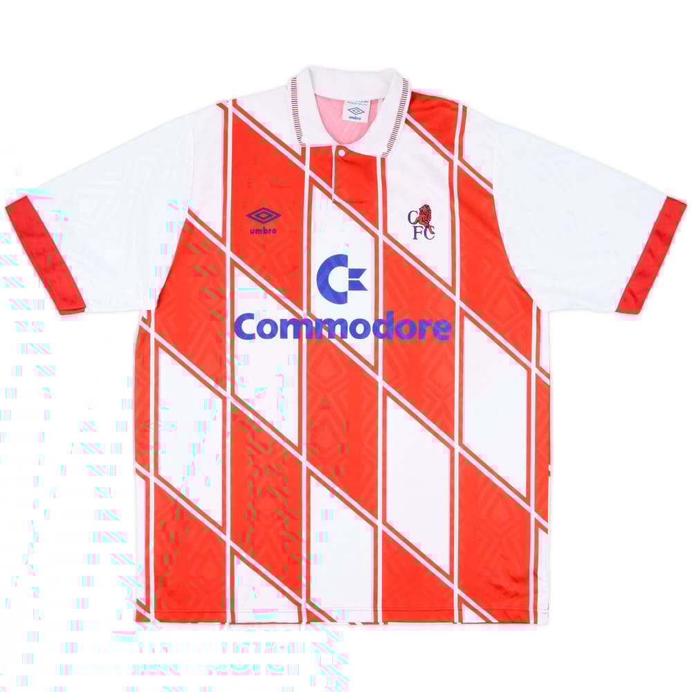 1990-92 Chelsea Away Shirt - 10/10 - (XL)