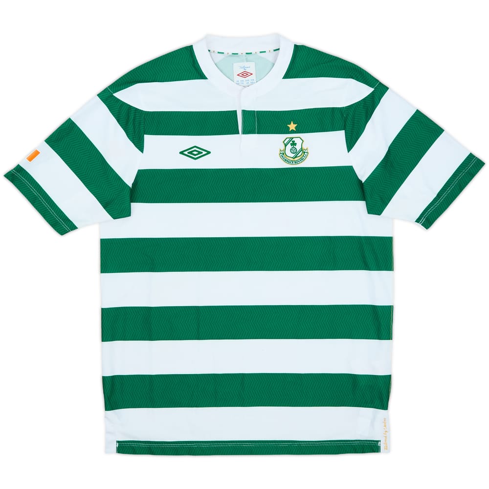 2012-13 Shamrock Rovers Home Shirt - 10/10 - (XL.Boys)