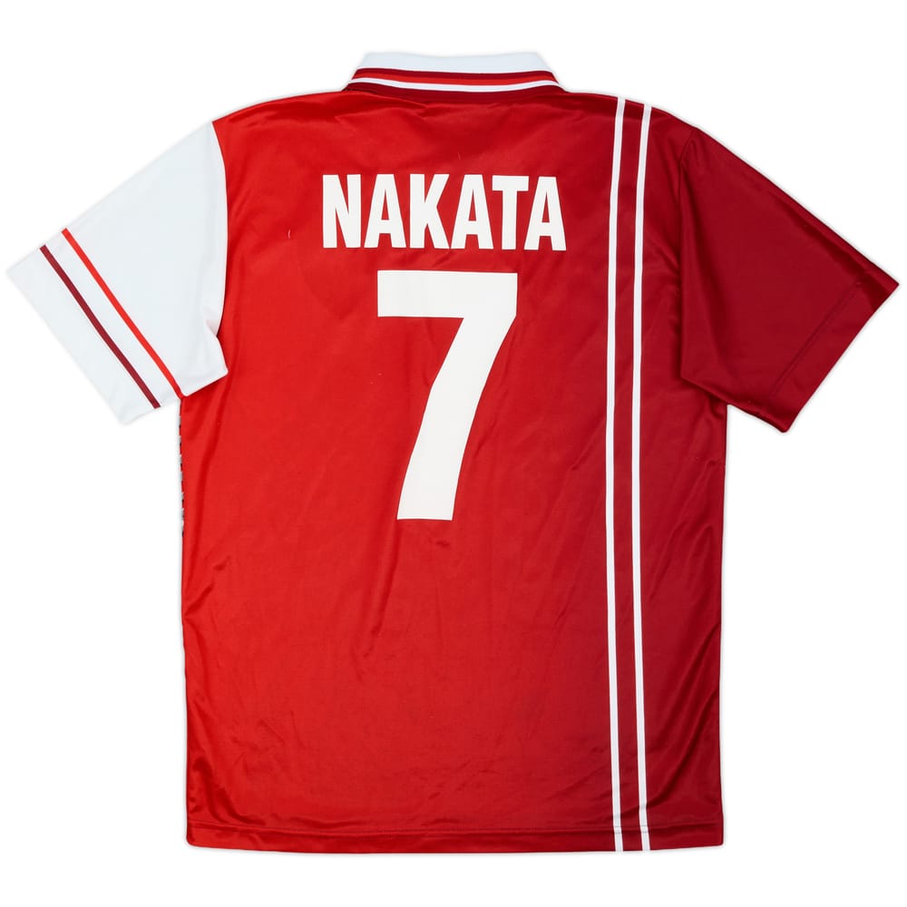 1998-99 Perugia Home Shirt Nakata #7 - 9/10 - (M)
