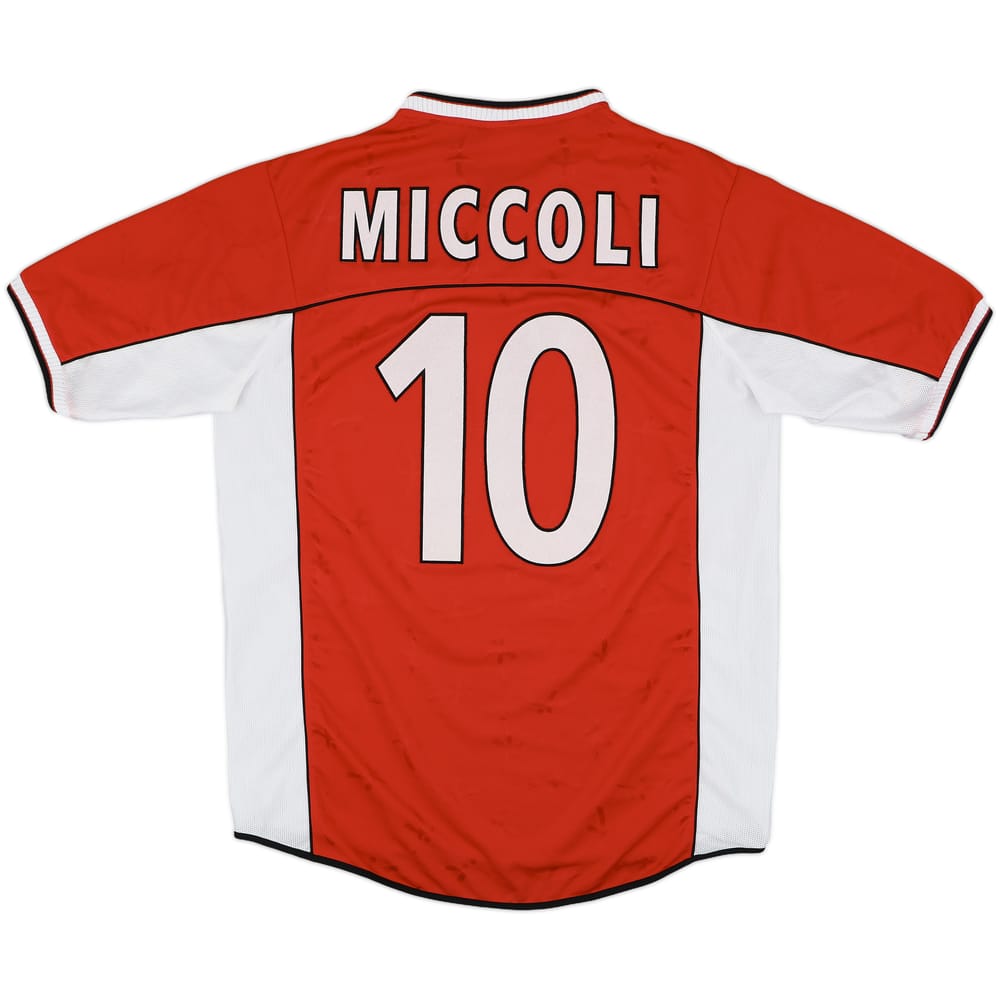 2002-03 Perugia Home Shirt Miccoli #10 - 9/10 - (XL)