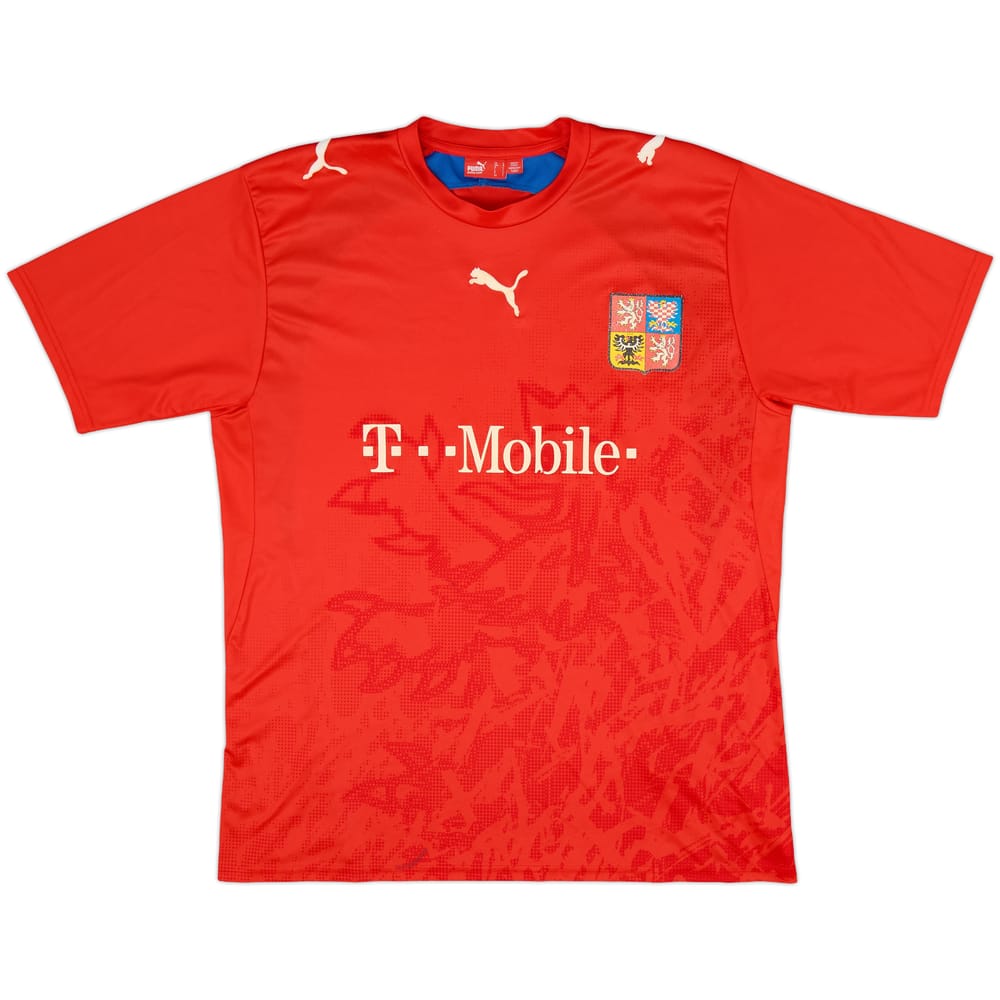 2006-08 Czech Republic Basic Home Shirt - 4/10 - (L)
