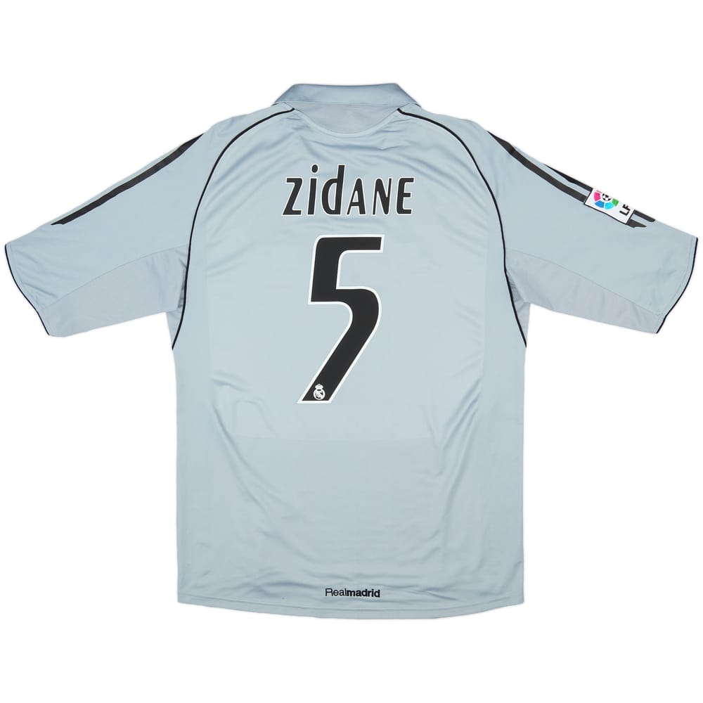 2005-06 Real Madrid Third Shirt Zidane #5 - 8/10 - (M)