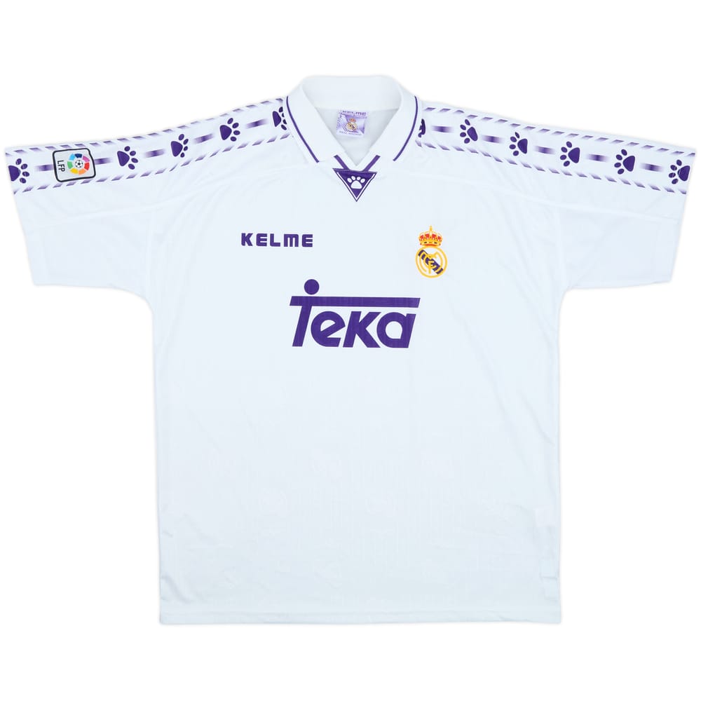 1996-97 Real Madrid Home Shirt - 10/10 - (XXL)