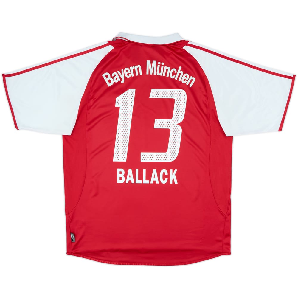 2004-05 Bayern Munich Home Shirt Ballack #13 - 8/10 - (L)
