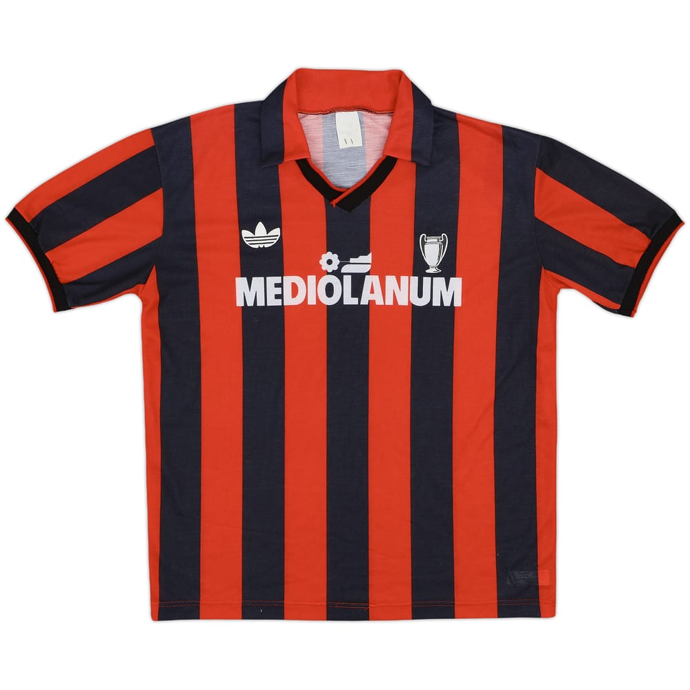 1990-91 AC Milan Home Shirt - 9/10 - (M)