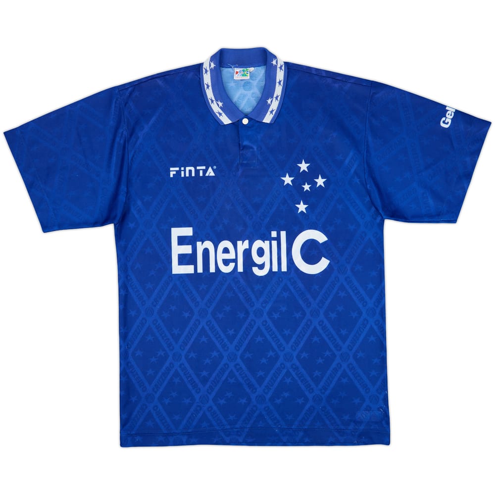 1996 Cruzeiro Home Shirt #7 - 8/10 - (L)