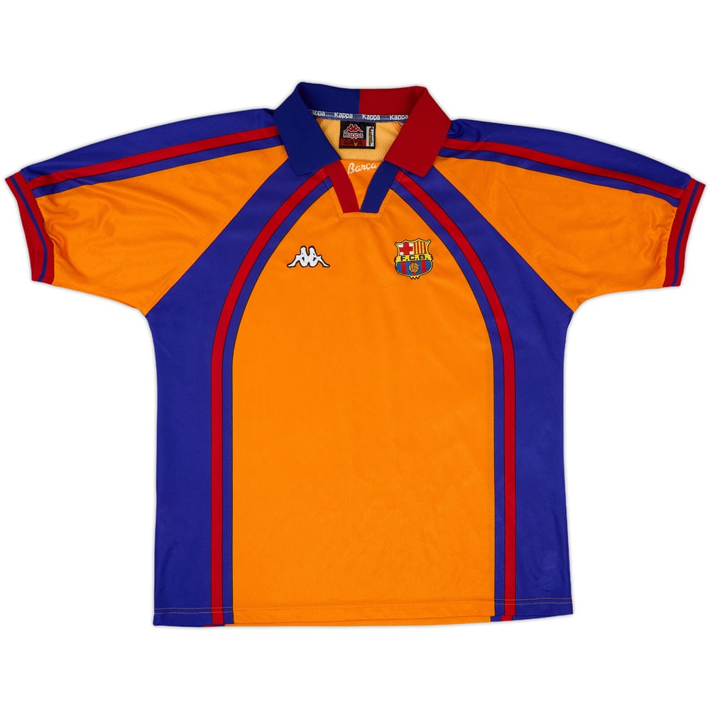 1997-98 Barcelona European Away Shirt - 8/10 - (L)