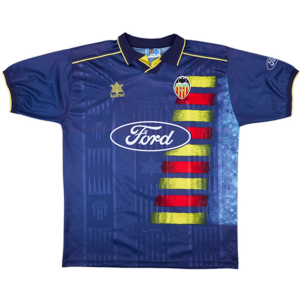 1996-97 Valencia Away Shirt - 9/10 - (XL)