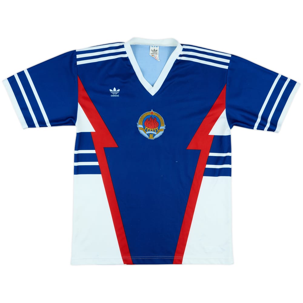 1990-91 adidas (Yugoslavia) Template Shirt #10 - 6/10 - (M)