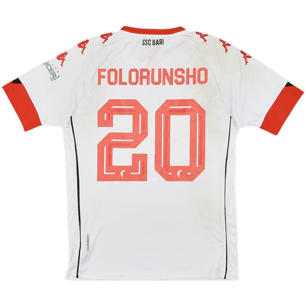 2020-21 Bari Home Shirt Folorunsho #28 - 6/10 - (XL)