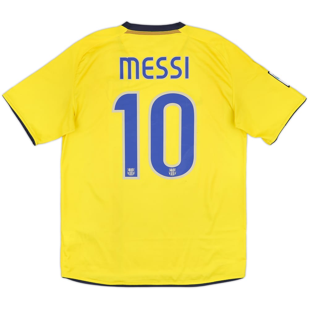 2008-10 Barcelona Away Shirt Messi #10 - 6/10 - (M)