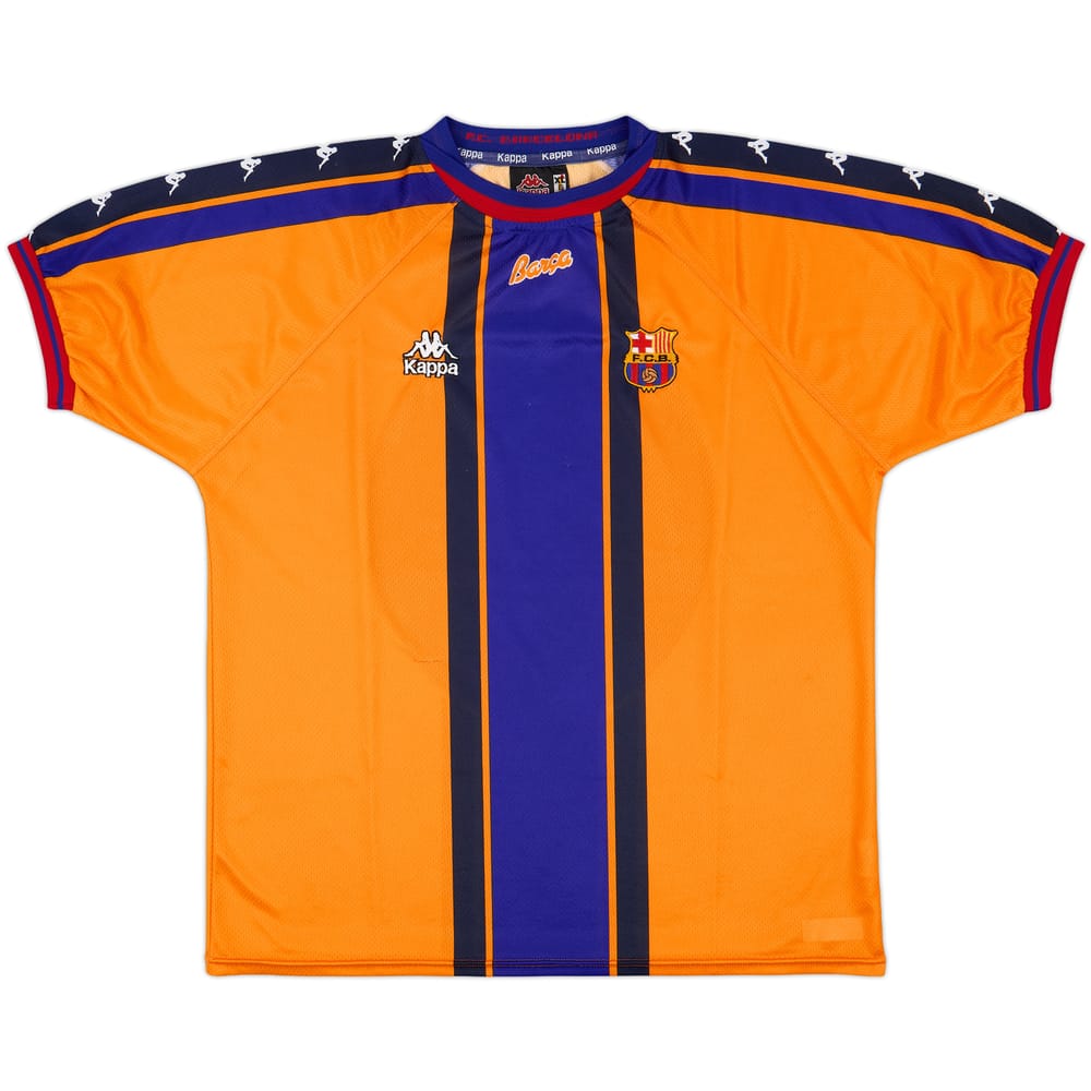 1997-98 Barcelona Away Shirt - 9/10 - (XL)