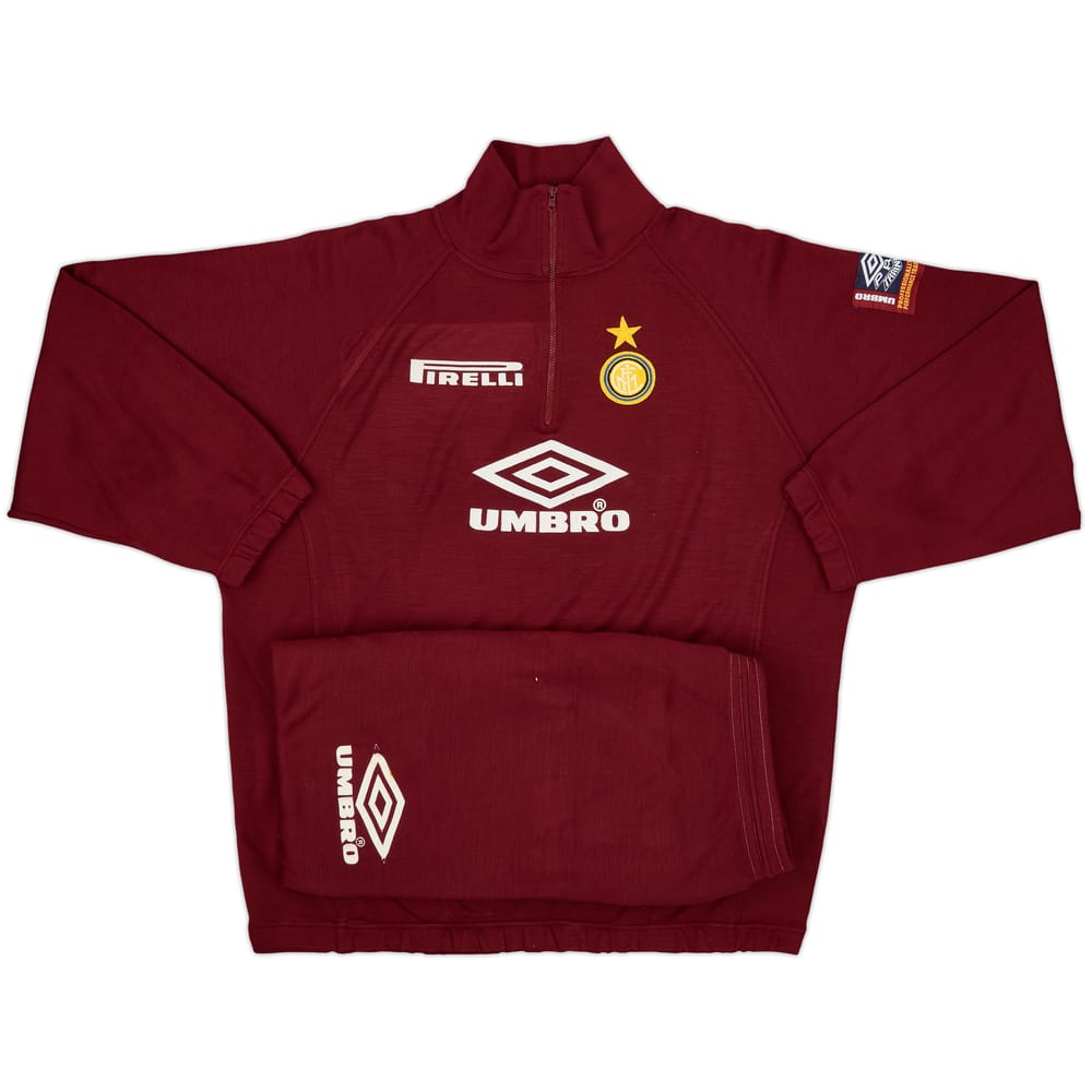 1996-97 Inter Milan Umbro Tracksuit - 8/10 - (XL)