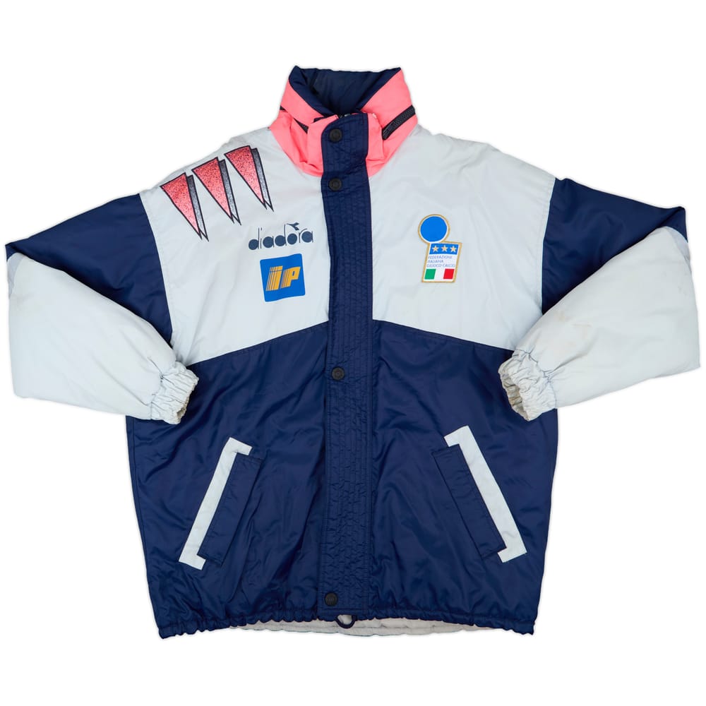 1992-94 Italy Diadora Padded Bench Coat - 4/10 - (XL)