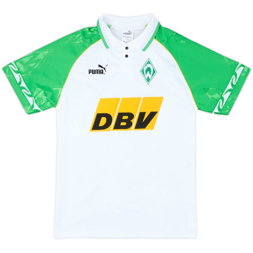 1995-96 Werder Bremen Home Shirt - 8/10 - (XS)