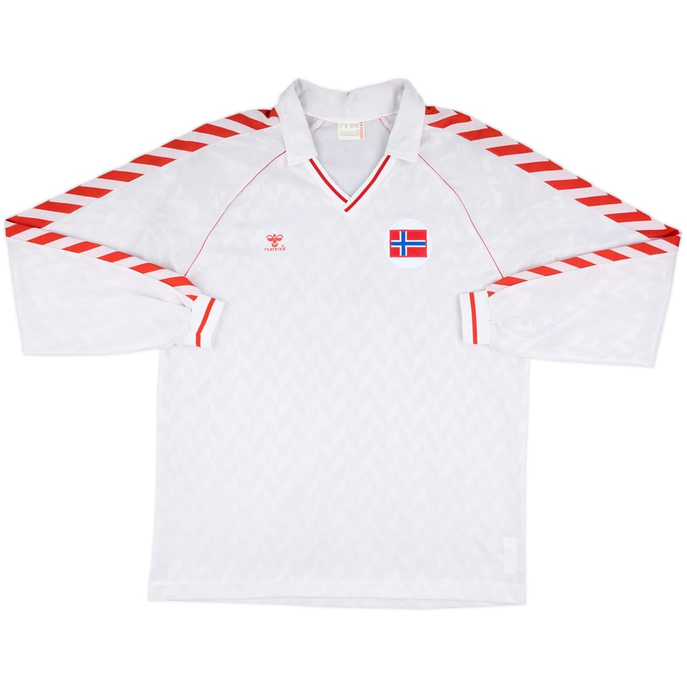1986 Hummel Template L/S Shirt #4 (Norway) - 6/10 - (XL)