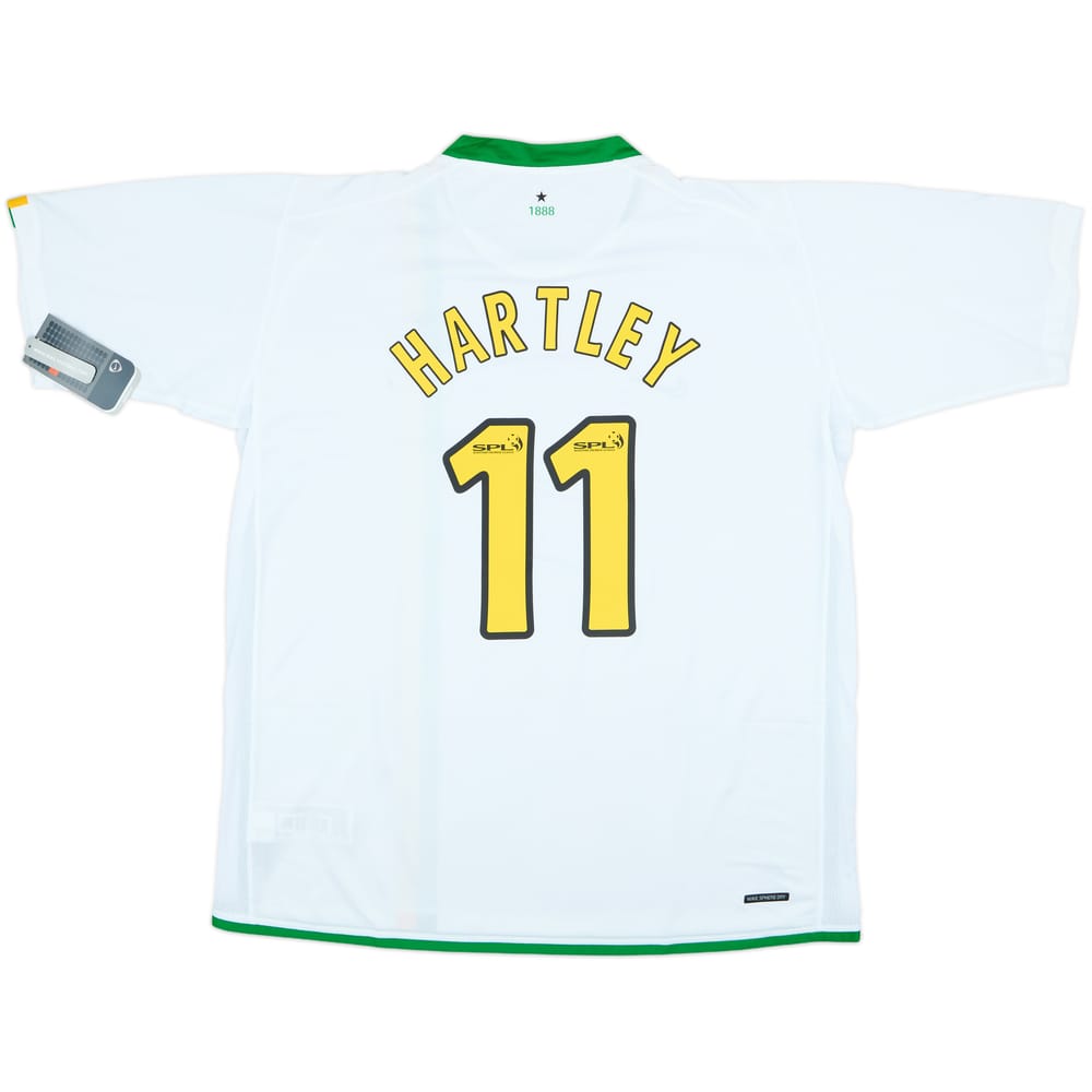 2006-08 Celtic European Shirt Hartley #11 (XXL)